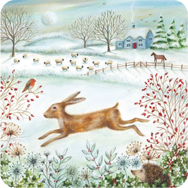 Luxury Charity Christmas Cards - Winter Scene - Pack of 10